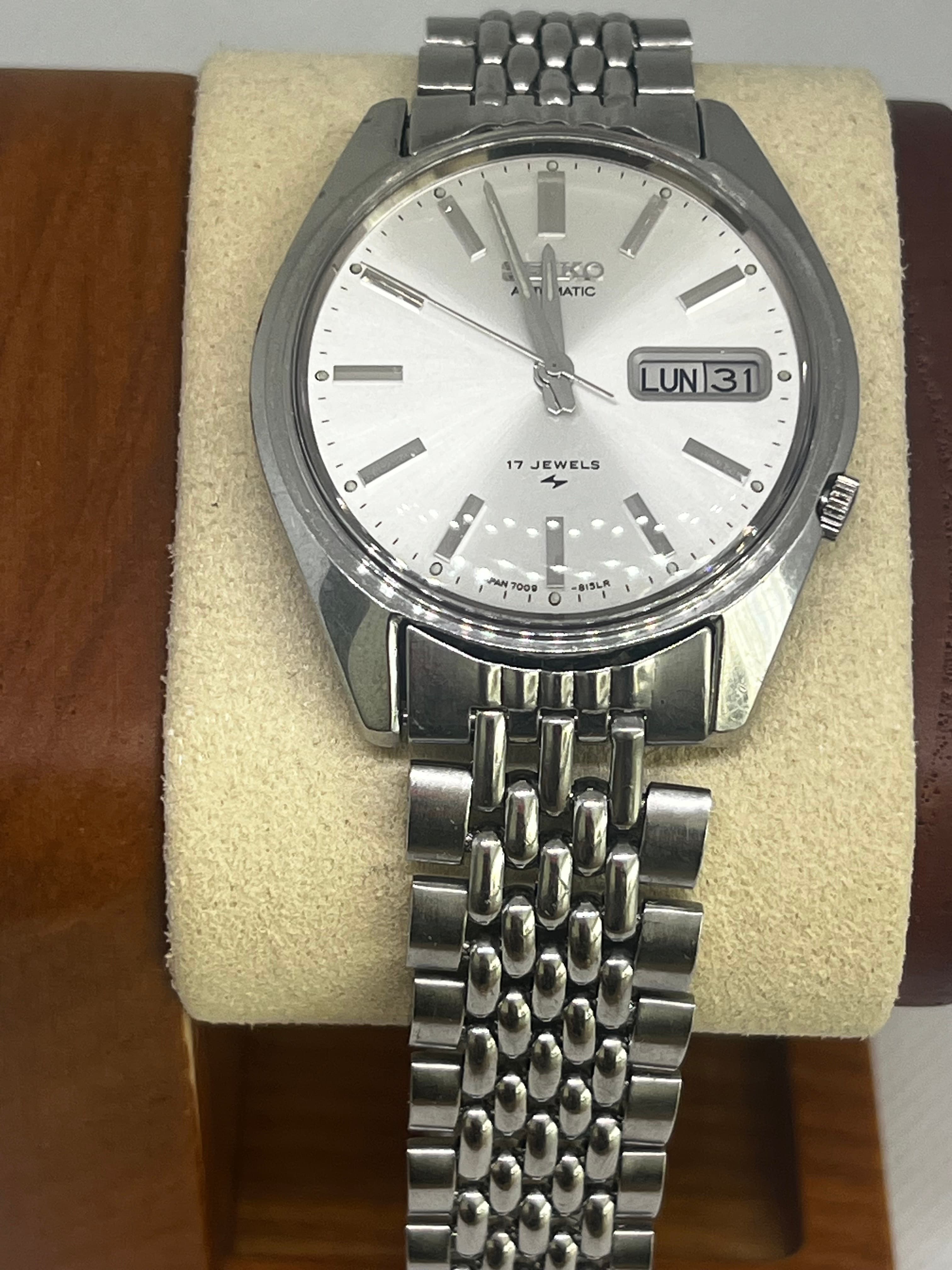 Seiko Vintage 1977 Automatic Watch 7009-8129