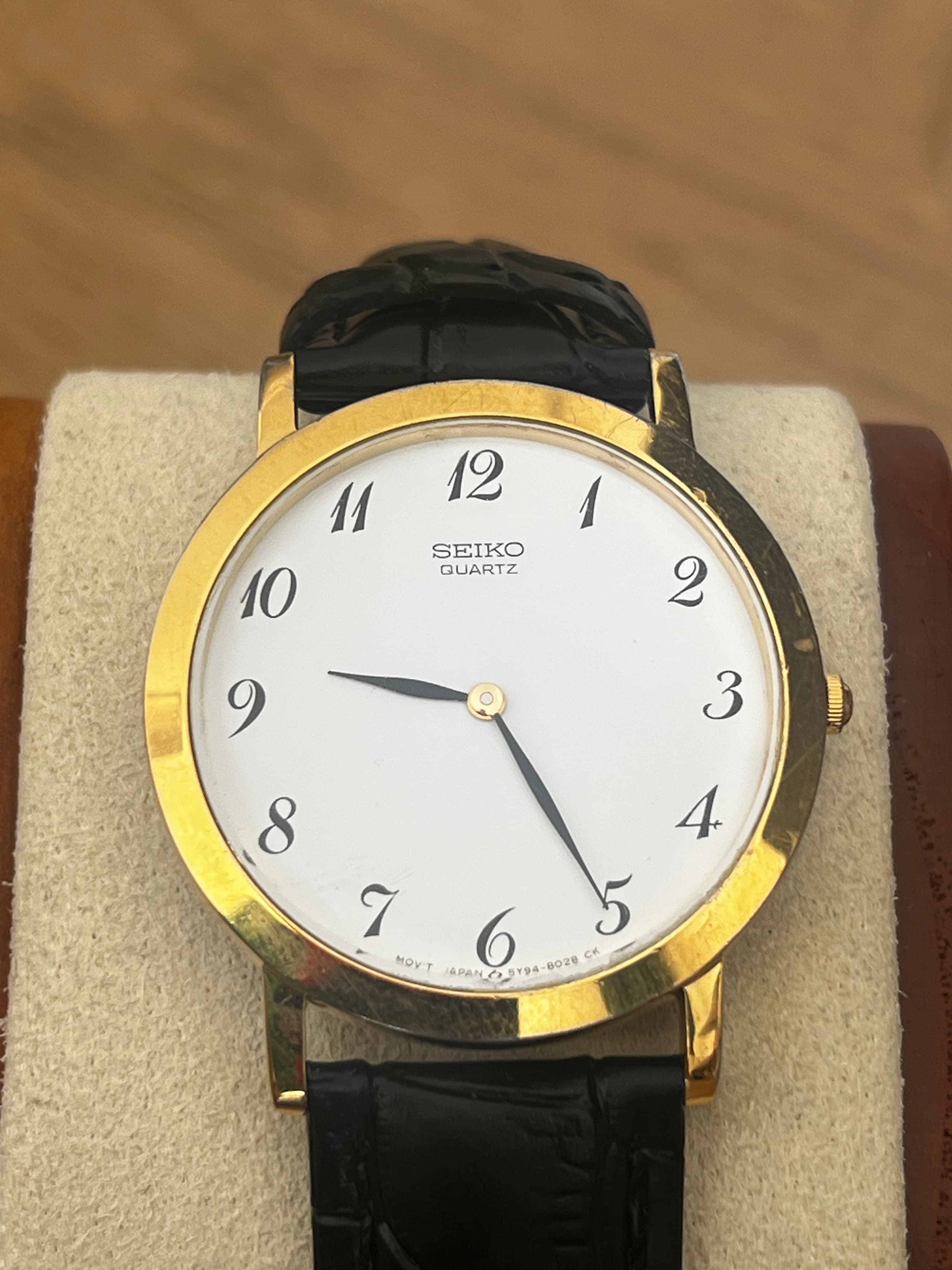 Seiko Calatrava 1989 Seiko - Breguet Numerals